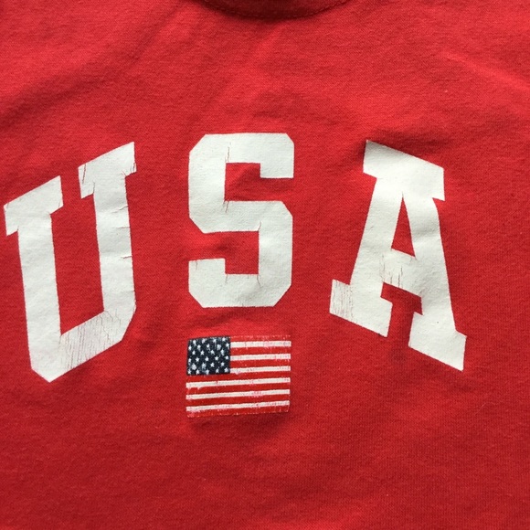 Vintage USA Crop Top or Sports Bra - Picture 3 of 7